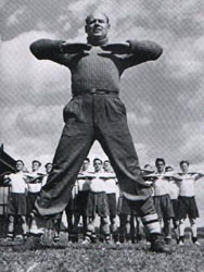 George and his Stevie Bould haircut