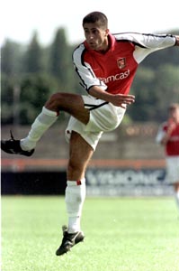 Silvinho giving it full welly